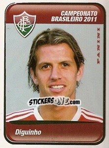 Sticker Diguinho - Campeonato Brasileiro 2011 n. 242 - Panini