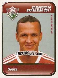 Sticker Souza - Campeonato Brasileiro 2011 - Panini