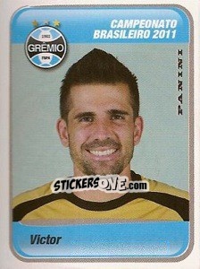 Sticker Victor - Campeonato Brasileiro 2011 - Panini