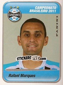 Sticker Rafael Marques - Campeonato Brasileiro 2011 - Panini