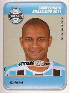 Sticker Gabriel - Campeonato Brasileiro 2011 - Panini