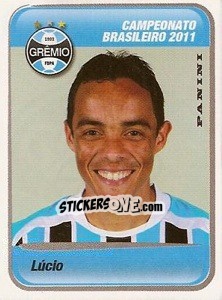 Sticker Lucio - Campeonato Brasileiro 2011 n. 258 - Panini