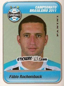 Sticker Fabio Rochemback - Campeonato Brasileiro 2011 - Panini