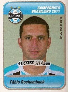 Sticker Fabio Rochemback - Campeonato Brasileiro 2011 n. 260 - Panini