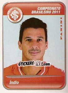 Figurina Indio - Campeonato Brasileiro 2011 - Panini