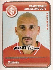 Sticker Guinazu - Campeonato Brasileiro 2011 n. 280 - Panini
