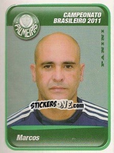 Sticker Marcos - Campeonato Brasileiro 2011 - Panini