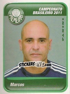 Sticker Marcos - Campeonato Brasileiro 2011 n. 289 - Panini