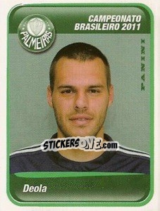 Sticker Deola - Campeonato Brasileiro 2011 - Panini