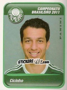 Sticker Cicinho - Campeonato Brasileiro 2011 n. 292 - Panini