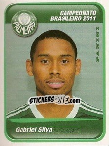 Sticker Gabriel Silva - Campeonato Brasileiro 2011 - Panini