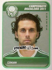 Sticker Lincon - Campeonato Brasileiro 2011 - Panini