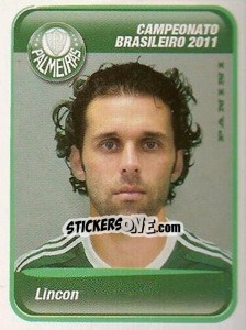 Sticker Lincon - Campeonato Brasileiro 2011 n. 296 - Panini