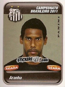Sticker Aranha - Campeonato Brasileiro 2011 n. 307 - Panini