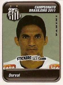 Figurina Durval - Campeonato Brasileiro 2011 - Panini