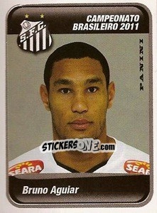 Sticker Bruno Aguiar - Campeonato Brasileiro 2011 n. 311 - Panini