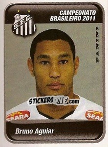 Figurina Bruno Aguiar - Campeonato Brasileiro 2011 - Panini