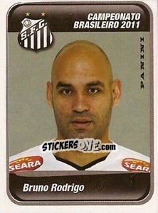 Sticker Bruno Rodrigo - Campeonato Brasileiro 2011 n. 312 - Panini