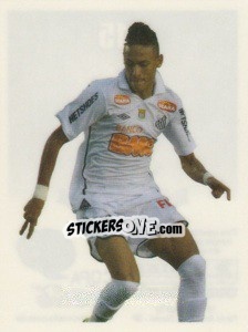 Sticker Neymar (Star) - Campeonato Brasileiro 2011 - Panini