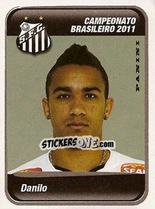 Sticker Danilo - Campeonato Brasileiro 2011 n. 317 - Panini