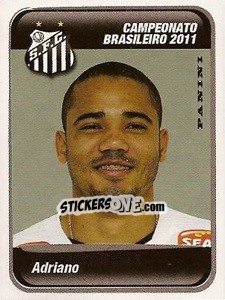 Sticker Adriano - Campeonato Brasileiro 2011 n. 318 - Panini