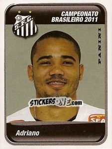 Figurina Adriano - Campeonato Brasileiro 2011 - Panini