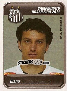 Sticker Elano - Campeonato Brasileiro 2011 - Panini