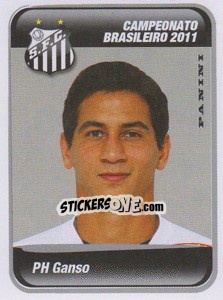 Sticker PH Ganso - Campeonato Brasileiro 2011 - Panini