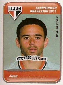 Sticker Juan - Campeonato Brasileiro 2011 n. 329 - Panini
