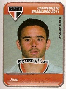 Sticker Juan - Campeonato Brasileiro 2011 - Panini