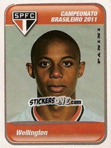 Sticker Wellington - Campeonato Brasileiro 2011 n. 331 - Panini