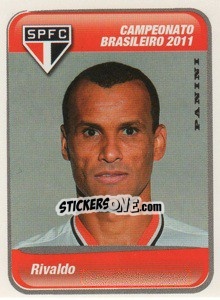 Sticker Rivaldo - Campeonato Brasileiro 2011 n. 335 - Panini