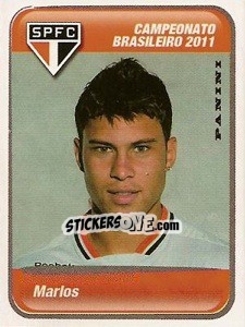 Cromo Marlos - Campeonato Brasileiro 2011 - Panini