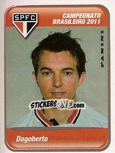 Sticker Dagoberto - Campeonato Brasileiro 2011 - Panini