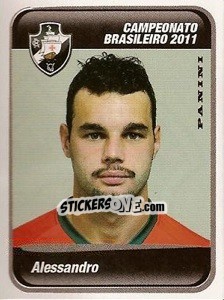 Sticker Alessandro - Campeonato Brasileiro 2011 n. 343 - Panini