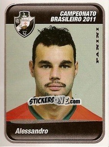 Cromo Alessandro - Campeonato Brasileiro 2011 - Panini