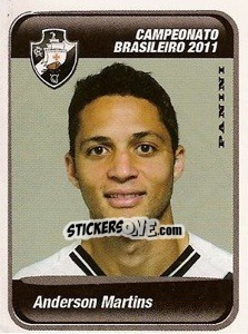 Sticker Anderson Martins - Campeonato Brasileiro 2011 n. 345 - Panini