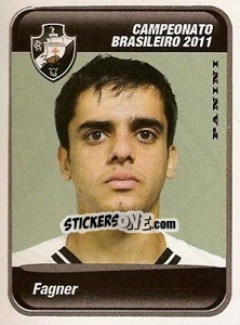 Sticker Fagner - Campeonato Brasileiro 2011 n. 347 - Panini