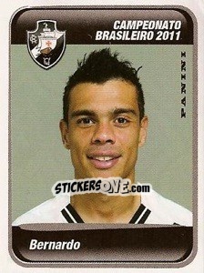 Sticker Bernardo - Campeonato Brasileiro 2011 n. 348 - Panini