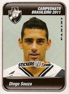 Cromo Diego Souza - Campeonato Brasileiro 2011 - Panini