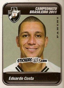Sticker Eduardo Costa - Campeonato Brasileiro 2011 n. 350 - Panini