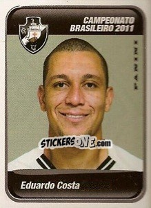 Figurina Eduardo Costa - Campeonato Brasileiro 2011 - Panini