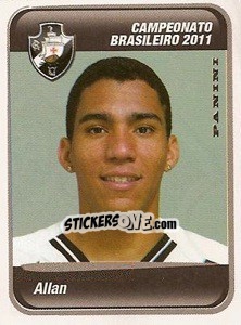 Sticker Allan - Campeonato Brasileiro 2011 n. 353 - Panini