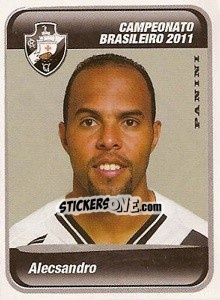 Sticker Alecsandro - Campeonato Brasileiro 2011 n. 356 - Panini