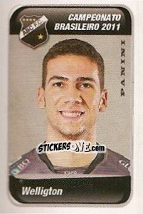 Sticker Welligton - Campeonato Brasileiro 2011 - Panini