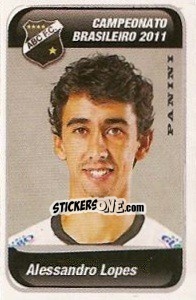 Figurina Alessandro Lopes - Campeonato Brasileiro 2011 n. 364 - Panini