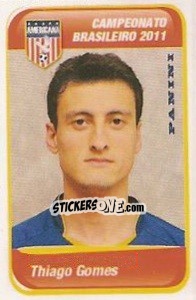 Sticker Thiago Gomes - Campeonato Brasileiro 2011 - Panini