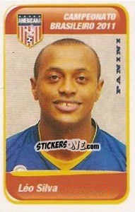 Sticker Leo Silva - Campeonato Brasileiro 2011 n. 384 - Panini