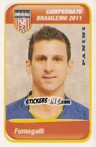 Sticker Fumagalli - Campeonato Brasileiro 2011 n. 385 - Panini