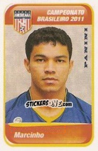 Sticker Marcinho - Campeonato Brasileiro 2011 n. 386 - Panini